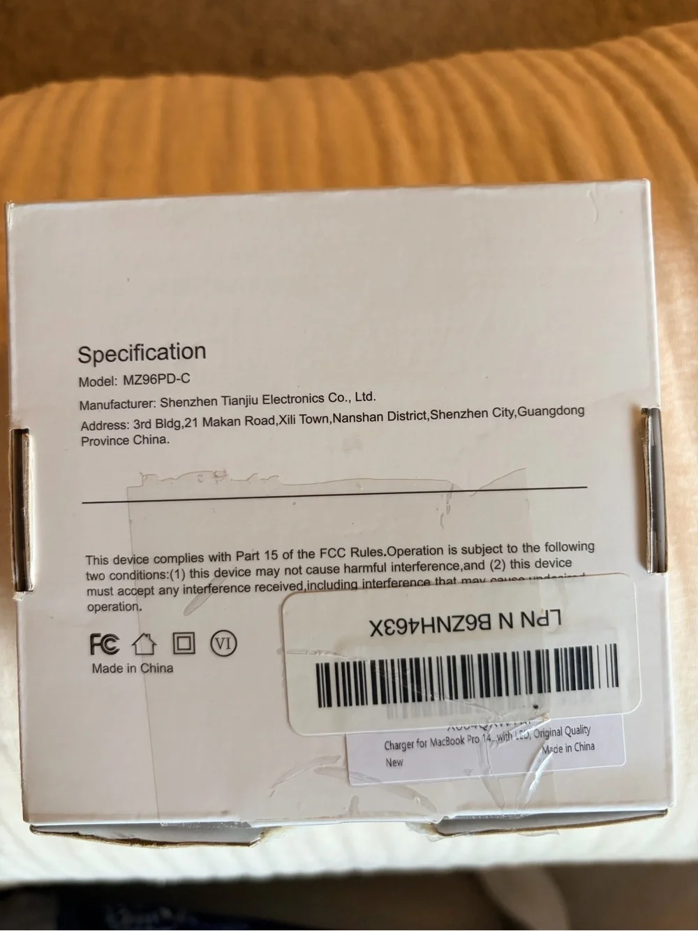 USB-C to MagSafe 3 Charging Cable and Power Adapter - 96 W